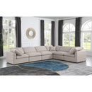  Manufacturer Color_Beige -- Meridian Indulge Fabric 6 pc Sectional IMAGE 2