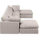  Manufacturer Color_Beige -- Meridian Indulge Fabric 6 pc Sectional IMAGE 5