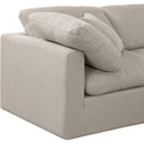  Manufacturer Color_Beige -- Meridian Indulge Fabric 7 pc Sectional IMAGE 6