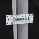  Manufacturer Color_Grey -- Indulge 140" Grey Linen Textured Fabric Upholstered 6 pc Modular Sectional IMAGE 8