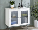 Coaster WHITE ACCENT CABINET 350396