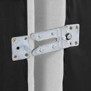  Manufacturer Color_White -- Indulge 140" White Linen Textured Fabric Upholstered 8 pc Modular Sectional IMAGE 8