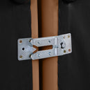 Meridian Indulge Cognac Vegan Leather Modular Sofa IMAGE 7