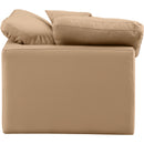  Manufacturer Color_Tan -- Indulge Tan Vegan Leather Upholstered Modular Corner Chair IMAGE 5