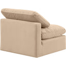  Manufacturer Color_Beige -- Meridian Indulge Stationary Fabric Chair IMAGE 6