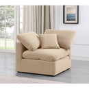  Manufacturer Color_Beige -- Meridian Indulge Stationary Fabric Chair IMAGE 2