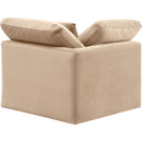  Manufacturer Color_Beige -- Meridian Indulge Stationary Fabric Chair IMAGE 3