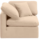  Manufacturer Color_Beige -- Meridian Indulge Stationary Fabric Chair IMAGE 4