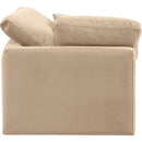  Manufacturer Color_Beige -- Meridian Indulge Stationary Fabric Chair IMAGE 5