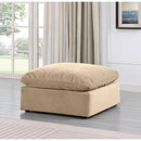  Manufacturer Color_Beige -- Meridian Indulge Fabric Ottoman IMAGE 2