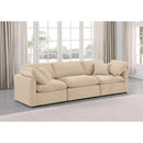  Manufacturer Color_Beige -- Meridian Indulge Stationary Fabric Sofa IMAGE 2