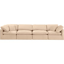  Manufacturer Color_Beige -- Meridian Indulge Stationary Fabric Sofa IMAGE 4