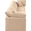  Manufacturer Color_Beige -- Meridian Indulge Stationary Fabric Sofa IMAGE 5