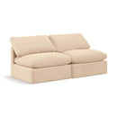  Manufacturer Color_Beige -- Meridian Indulge Stationary Fabric Sofa IMAGE 1