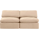  Manufacturer Color_Beige -- Meridian Indulge Stationary Fabric Sofa IMAGE 4