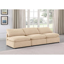  Manufacturer Color_Beige -- Meridian Indulge Stationary Fabric Sofa IMAGE 2