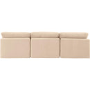  Manufacturer Color_Beige -- Meridian Indulge Stationary Fabric Sofa IMAGE 3