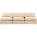  Manufacturer Color_Beige -- Meridian Indulge Stationary Fabric Sofa IMAGE 4
