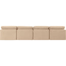  Manufacturer Color_Beige -- Meridian Indulge Stationary Fabric Sofa IMAGE 3