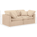  Manufacturer Color_Beige -- Meridian Indulge Stationary Fabric Sofa IMAGE 8