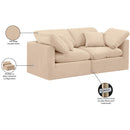  Manufacturer Color_Beige -- Meridian Indulge Stationary Fabric Sofa IMAGE 9