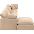  Manufacturer Color_Beige -- Meridian Indulge Fabric 5 pc Sectional IMAGE 5