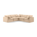  Manufacturer Color_Beige -- Meridian Indulge Fabric 5 pc Sectional IMAGE 1