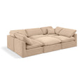  Manufacturer Color_Beige -- Meridian Indulge Fabric 6 pc Sectional IMAGE 1