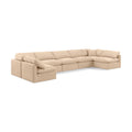  Manufacturer Color_Beige -- Meridian Indulge Fabric 7 pc Sectional IMAGE 1