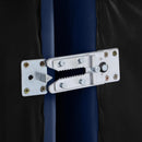 Meridian Indulge Navy Velvet Corner Chair IMAGE 7