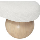 Meridian Bowie Cream Bench IMAGE 5