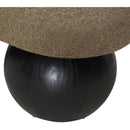  Color_Black/ Green -- Bowie Olive Boucle Fabric Upholstered Bench IMAGE 5