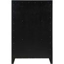  Color_Black -- Meridian Fairfax 5 Drawer Chest IMAGE 6