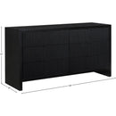Meridian Fairfax Black Dresser IMAGE 11
