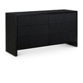  Color_Black -- Meridian Fairfax 6 Drawer Dresser IMAGE 1
