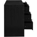  Color_Black -- Meridian Fairfax 6 Drawer Dresser IMAGE 6