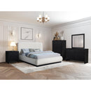 Meridian Fairfax Black Night Stand IMAGE 11