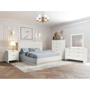  Color_Cream -- Fairfax Cream Solid Wood And Oak Veneer Chest IMAGE 11