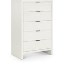  Color_Cream -- Fairfax Cream Solid Wood And Oak Veneer Chest IMAGE 1