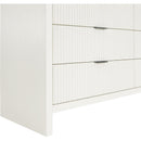  Color_Cream -- Fairfax Cream Solid Wood And Oak Veneer Dresser IMAGE 10