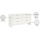 Meridian Fairfax Cream Dresser IMAGE 12