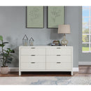  Color_Cream -- Fairfax Cream Solid Wood And Oak Veneer Dresser IMAGE 2