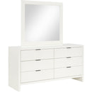  Color_Cream -- Fairfax Cream Solid Wood And Oak Veneer Dresser IMAGE 5
