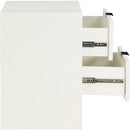  Color_Cream -- Fairfax Cream Solid Wood And Oak Veneer Nightstand IMAGE 4