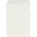  Color_Cream -- Fairfax Cream Solid Wood And Oak Veneer Nightstand IMAGE 5