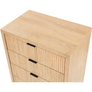  Color_Natural -- Fairfax Natural Solid Wood And Oak Veneer Chest IMAGE 7