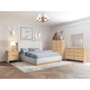  Color_Natural -- Fairfax Natural Solid Wood And Oak Veneer Dresser IMAGE 10