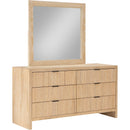 Color_Natural -- Fairfax Natural Solid Wood And Oak Veneer Dresser IMAGE 3