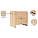 Meridian Fairfax Natural Night Stand IMAGE 10
