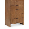  Color_Walnut -- Fairfax Walnut Solid Wood And Oak Veneer Chest IMAGE 1